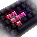 Изображение Клавиатура HATOR Skyfall HEX Gateron Clear Только ENG (HTK-665) Black Wireless Mechanical #2 Фото Клавиатура HATOR Skyfall HEX Gateron Clear Только ENG (HTK-665) Black Wireless Mechanical #2