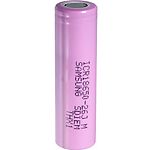 Фото Аккумулятор Samsung 18650 Li-Ion ICR18650-26J M, 2600mAh, 5.2A, 4.2/3.6/2.75V #2