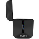 Изображение SVEN E-335B (black) наушники с микрофоном, Bluetooth, с зарядным кейсом #4 Фото SVEN E-335B (black) наушники с микрофоном, Bluetooth, с зарядным кейсом #4