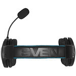 Изображение SVEN AP-U1500MV black наушники с микрофоном USB, LED подсветка, звук 7.1 #3 Фото SVEN AP-U1500MV black наушники с микрофоном USB, LED подсветка, звук 7.1 #3