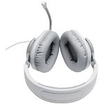 Фото JBL QUANTUM 100 White (JBLQUANTUM100WHT) наушники накладные с микрофоном #2