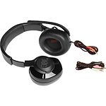 Фото JBL QUANTUM 200 Black (JBLQUANTUM200BLK) наушники накладные с микрофоном #7