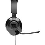 Фото JBL QUANTUM 200 Black (JBLQUANTUM200BLK) наушники накладные с микрофоном #6