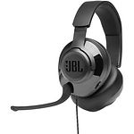 Фото JBL QUANTUM 200 Black (JBLQUANTUM200BLK) наушники накладные с микрофоном #1