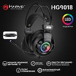 Изображение MARVO HG9018 Multi-LED 7.1 Gaming Black USB игровая гарнитура #1 Фото MARVO HG9018 Multi-LED 7.1 Gaming Black USB игровая гарнитура #1