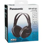 Изображение PANASONIC RP-HT161E-K, наушники накладные #1 Фото PANASONIC RP-HT161E-K, наушники накладные #1