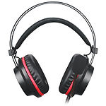 Фото REAL-EL GDX-7450 black-red (EL124100039) наушники с микрофоном,3.5мм 4pin,адаптер 1м в ПК, подсветка #11