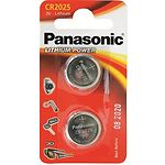 Изображение Батарейка PANASONIC CR2025 Lithium (CR-2025EL/2B) 2шт/blister Фото Батарейка PANASONIC CR2025 Lithium (CR-2025EL/2B) 2шт/blister