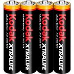 Фото Батарейка KODAK LR03 (30951990) XTRALIFE, Тип AAA, 4шт/blister #1