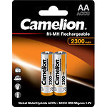 Аккумулятор CAMELION AA/R6 NiMh 2300 mAh 1.2V 2шт/blister - фото