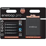 Изображение Аккумулятор Panasonic Eneloop Pro (BK-4HCDEC4BE) AAA/HR03, 930mAh, LSD Ni-MH, блистер 4шт + Case Фото Аккумулятор Panasonic Eneloop Pro (BK-4HCDEC4BE) AAA/HR03, 930mAh, LSD Ni-MH, блистер 4шт + Case