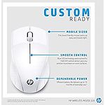 Изображение Мышка HP Wireless Mouse 220 White (7KX12AA) #1 Фото Мышка HP Wireless Mouse 220 White (7KX12AA) #1