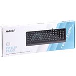 Изображение Клавиатура A4tech FKS10 Fstyler Sleek MMedia Comfort keyboard, USB, Black+Grey #1 Фото Клавиатура A4tech FKS10 Fstyler Sleek MMedia Comfort keyboard, USB, Black+Grey #1