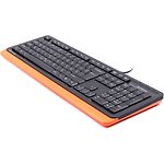 Изображение Клавиатура A4tech FKS10 Fstyler Sleek MMedia Comfort keyboard, USB, Orange #2 Фото Клавиатура A4tech FKS10 Fstyler Sleek MMedia Comfort keyboard, USB, Orange #2