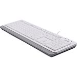 Изображение Клавиатура A4tech FKS10 Fstyler Sleek MMedia Comfort keyboard, USB, White #2 Фото Клавиатура A4tech FKS10 Fstyler Sleek MMedia Comfort keyboard, USB, White #2