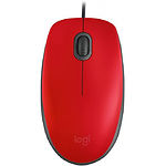 Изображение Мышка Logitech M110 Silent, USB, Red (910-005489, 910-006759) #3 Фото Мышка Logitech M110 Silent, USB, Red (910-005489, 910-006759) #3