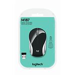 Изображение Мышка Logitech M187 Wireless Mini Black (910-002731) #1 Фото Мышка Logitech M187 Wireless Mini Black (910-002731) #1
