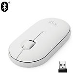 Изображение Мышка Logitech M350 Pebble Wireless WHITE (910-005716) #1 Фото Мышка Logitech M350 Pebble Wireless WHITE (910-005716) #1