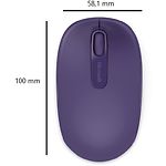 Изображение Мышка Microsoft Wireless Mobile Mouse 1850 Purple (U7Z-000044) #1 Фото Мышка Microsoft Wireless Mobile Mouse 1850 Purple (U7Z-000044) #1