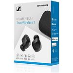 Изображение SENNHEISER MOMENTUM True Wireless 3 Black (509180) Bluetooth гарнитура #3 Фото SENNHEISER MOMENTUM True Wireless 3 Black (509180) Bluetooth гарнитура #3