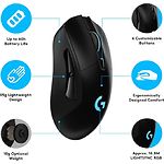Изображение Мышка Logitech Gaming Mouse Wireless G703 Lightspeed HERO (910-005641) #1 Фото Мышка Logitech Gaming Mouse Wireless G703 Lightspeed HERO (910-005641) #1