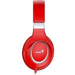 Изображение Genius HS-610 Red (31710010402) наушники с микрофоном #2 Фото Genius HS-610 Red (31710010402) наушники с микрофоном #2
