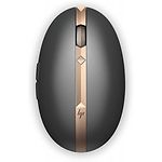 Изображение Мышка HP Spectre 700 Wireless/Bluetooth, Rechargeable, Dark Grey/Gold (3NZ70AA) Фото Мышка HP Spectre 700 Wireless/Bluetooth, Rechargeable, Dark Grey/Gold (3NZ70AA)