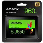 Изображение SSD A-Data ULTIMATE SU650 960Gb 2.5" SATA III (ASU650SS-960GT-R) 520/450 Mb/s #3 Фото SSD A-Data ULTIMATE SU650 960Gb 2.5" SATA III (ASU650SS-960GT-R) 520/450 Mb/s #3