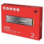 Фото SSD A-Data XPG GAMMIX S50 Lite 2TB M.2 2280 PCIe4.0x4 (AGAMMIXS50L-2T-C) 3900/3200 MB/s