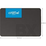 Фото SSD Crucial BX500 1TB 2.5" 7mm SATAIII Silicon Motion 3D (CT1000BX500SSD1) 540/500 Mb/s #1