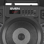 Изображение SVEN PS-440 Black 00410097, портативная система 2x10 Вт, Li-Ion аккум., microSD,FM,BT,LED дисплей #4 Фото SVEN PS-440 Black 00410097, портативная система 2x10 Вт, Li-Ion аккум., microSD,FM,BT,LED дисплей #4