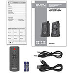 Изображение SVEN PS-440 Black 00410097, портативная система 2x10 Вт, Li-Ion аккум., microSD,FM,BT,LED дисплей #1 Фото SVEN PS-440 Black 00410097, портативная система 2x10 Вт, Li-Ion аккум., microSD,FM,BT,LED дисплей #1