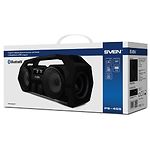 Изображение SVEN PS-465 Black, портативная система 2x9 Вт, Li-Ion аккумулятор, microSD,FM,BT,LED дисплей #2 Фото SVEN PS-465 Black, портативная система 2x9 Вт, Li-Ion аккумулятор, microSD,FM,BT,LED дисплей #2