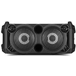 Изображение SVEN PS-550 (black) портативная система 2x18 Вт, Li-Ion аккумулятор, USB, microSD,FM,BT, дисплей #7 Фото SVEN PS-550 (black) портативная система 2x18 Вт, Li-Ion аккумулятор, USB, microSD,FM,BT, дисплей #7