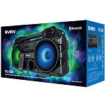 Изображение SVEN PS-580 (black) портативная система 2x18 Вт, Li-Ion аккумулятор, microSD,FM,BT, ДУ, дисплей #1 Фото SVEN PS-580 (black) портативная система 2x18 Вт, Li-Ion аккумулятор, microSD,FM,BT, ДУ, дисплей #1