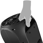 Фото SVEN PS-750 Black, мобильная аудиосистема 2x40 Вт, Li-Ion аккумулятор, USB, microSD,FM,BT, дисплей #6