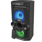 Изображение SVEN PS-655 Black, портативная система 2x25 Вт, Li-Ion аккумулятор, USB, microSD,FM,BT, дисплей #8 Фото SVEN PS-655 Black, портативная система 2x25 Вт, Li-Ion аккумулятор, USB, microSD,FM,BT, дисплей #8