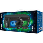 Изображение SVEN PS-655 Black, портативная система 2x25 Вт, Li-Ion аккумулятор, USB, microSD,FM,BT, дисплей #1 Фото SVEN PS-655 Black, портативная система 2x25 Вт, Li-Ion аккумулятор, USB, microSD,FM,BT, дисплей #1