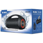Изображение SVEN PS-370 (black) портативная система 2x20 Вт, Li-Ion аккум., USB,FM,BT, подсветка #1 Фото SVEN PS-370 (black) портативная система 2x20 Вт, Li-Ion аккум., USB,FM,BT, подсветка #1