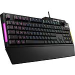 Изображение Клавиатура ASUS TUF Gaming K1 (90MP01X0-BKRA00) RGB, 104key, USB, Black #4 Фото Клавиатура ASUS TUF Gaming K1 (90MP01X0-BKRA00) RGB, 104key, USB, Black #4