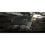 Изображение Клавиатура ASUS TUF Gaming K1 (90MP01X0-BKRA00) RGB, 104key, USB, Black #1 Фото Клавиатура ASUS TUF Gaming K1 (90MP01X0-BKRA00) RGB, 104key, USB, Black #1