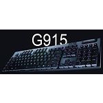 Изображение Клавиатура Logitech G915 Gaming Lightspeed Wireless RGB GL Tactile Mechanical (920-008909) #2 Фото Клавиатура Logitech G915 Gaming Lightspeed Wireless RGB GL Tactile Mechanical (920-008909) #2