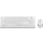Фото Клавиатура+мышь A4tech F1010 USB, White #3