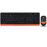 Изображение Клавиатура+мышь A4tech FG1010 Fstyler беспроводная, USB, Black-Orange #4 Фото Клавиатура+мышь A4tech FG1010 Fstyler беспроводная, USB, Black-Orange #4