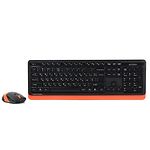 Изображение Клавиатура+мышь A4tech FG1010 Fstyler беспроводная, USB, Black-Orange #3 Фото Клавиатура+мышь A4tech FG1010 Fstyler беспроводная, USB, Black-Orange #3