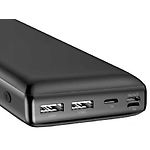 Изображение Внешний аккумулятор Power Bank Baseus (PPJAN-C01) Mini JA 30000mAh Black #1 Фото Внешний аккумулятор Power Bank Baseus (PPJAN-C01) Mini JA 30000mAh Black #1