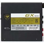 Изображение Блок питания Cougar GX 800. 800W, 80 Plus Gold, Modular, 140 mm Ultra Quiet Fan, 10 SATA+ 4PCI-E #1 Фото Блок питания Cougar GX 800. 800W, 80 Plus Gold, Modular, 140 mm Ultra Quiet Fan, 10 SATA+ 4PCI-E #1