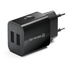 Фото Сетевое ЗУ REAL-EL CH-210 black (EL123160014) 2*USB-A, 100-240V, 2,1А ,5V #5