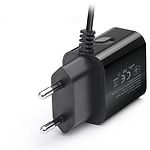Фото Сетевое ЗУ REAL-EL CH-217 Black (EL123160016) USB-A +кабель Lighting, 100-240V, 2.1А, 5V #5