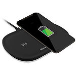 Изображение Беспроводное Wireless ЗУ REAL-EL WL-780 Black (EL123160020) USB micro+TYPE-C #8 Фото Беспроводное Wireless ЗУ REAL-EL WL-780 Black (EL123160020) USB micro+TYPE-C #8
